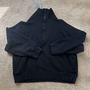 Women’s Victorias Secret  Half-Zip Sweater Oversized